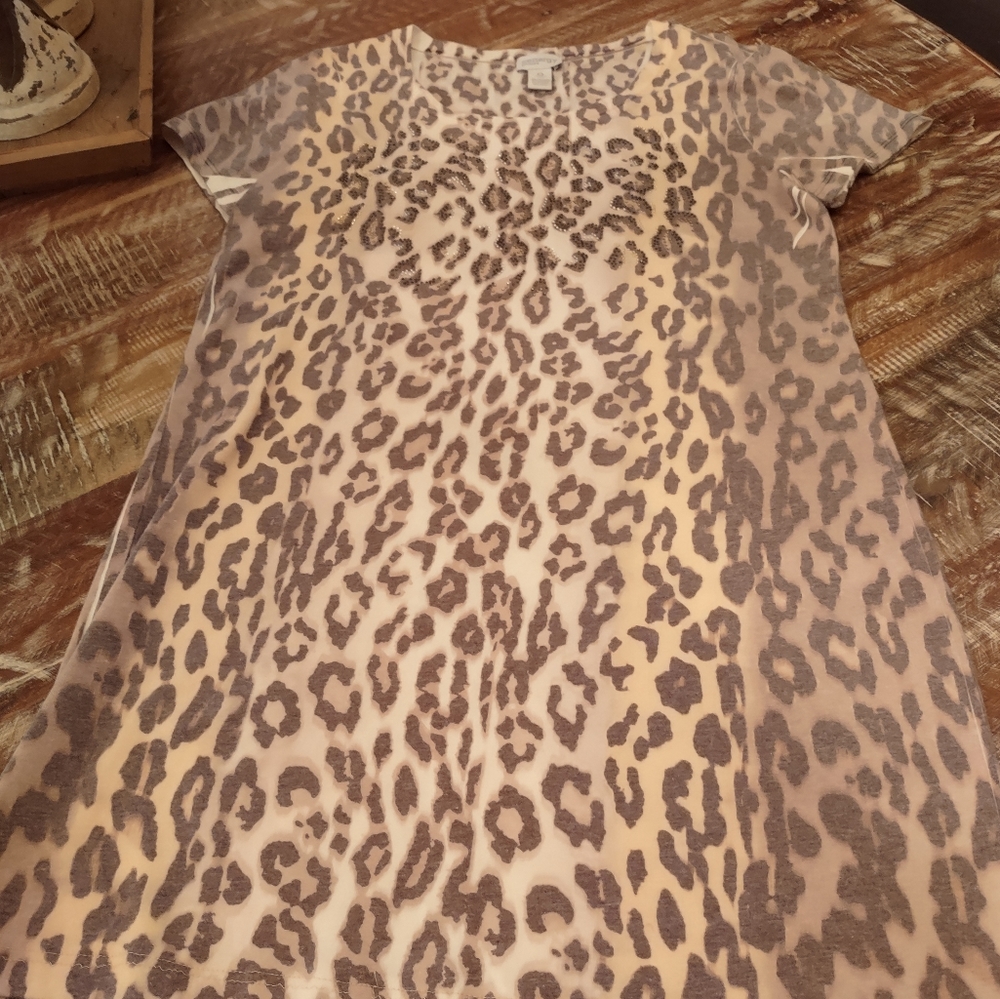 Zenergy by Chicos animal print dress